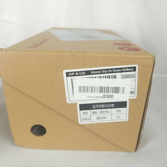 NIB Orthocomfoot Womens 11 Black Slip On Orthopedic Orthotic Comfort Shoes - Picture 2 of 7